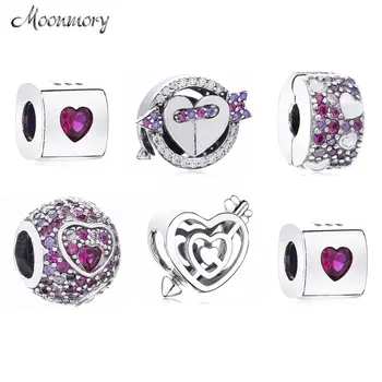 Moonmory 100% Real 925 Sterling Silver 2020 Valentine's Sparkling Arrow Charms Love Dice Charm Beads For Jewelry Making Beacelet
Moonmory 100% Real 925 Sterling Silver 2020 Valentine's Sparkling Arrow Charms Love Dice Charm Beads For Jewelry Making Beacelet