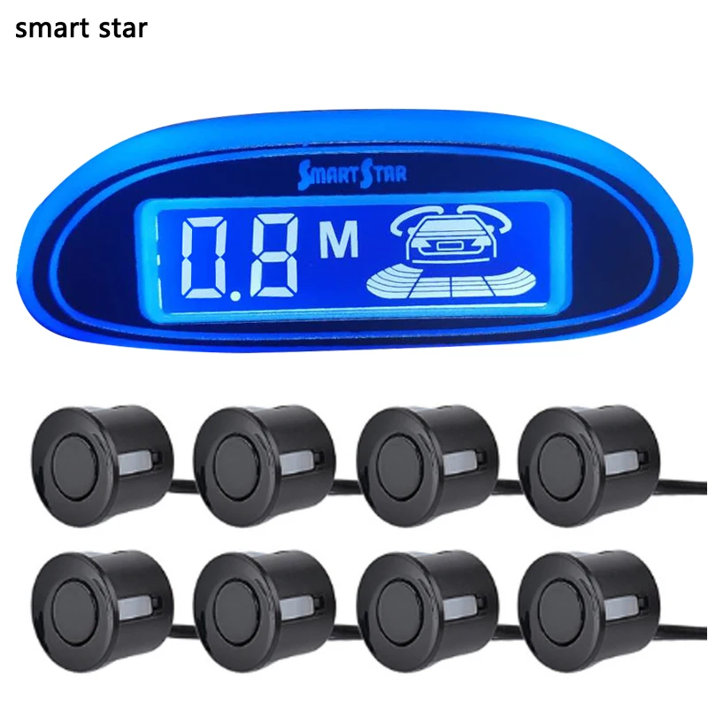 Car Parking Sensor Buzzer Automobile Reversing Radar Parktronic 8 Sensors Electronics Auto Detector Backing Assistance Kit
Car Parking Sensor Buzzer Automobile Reversing Radar Parktronic 8 Sensors Electronics Auto Detector Backing Assistance Kit