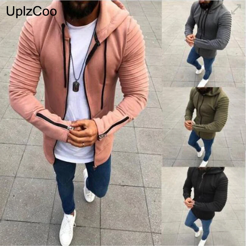 UplzCoo Men Spring Autumn Sweatshirts Slim Sportswear Zip Jacket Hooded Fashion Men Jacket Long Sleeve Casual Sportswear FM255
UplzCoo Men Spring Autumn Sweatshirts Slim Sportswear Zip Jacket Hooded Fashion Men Jacket Long Sleeve Casual Sportswear FM255