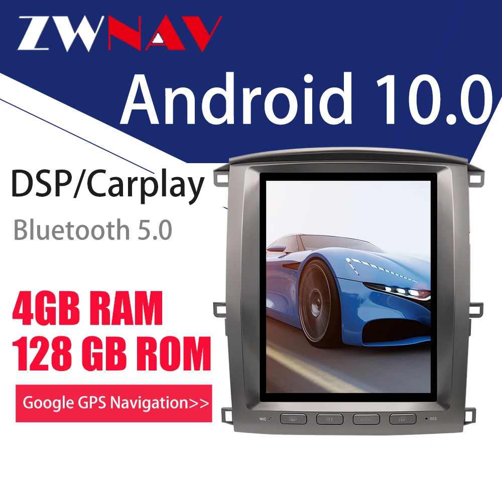 Android10 4G128G PX6 CARPLAY Tesla Screen For Lexus LX470 LX-470 2002-2007 Player GPS Auto Audio Stereo Radio Recorder Head Unit
Android10 4G128G PX6 CARPLAY Tesla Screen For Lexus LX470 LX-470 2002-2007 Player GPS Auto Audio Stereo Radio Recorder Head Unit