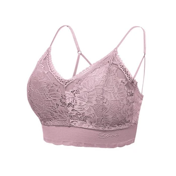 Newest Women Lace Bralette with Adjustable Thin Straps Padded Lace Cami Bra for Sleeping Wearing Promotion
Newest Women Lace Bralette with Adjustable Thin Straps Padded Lace Cami Bra for Sleeping Wearing Promotion
