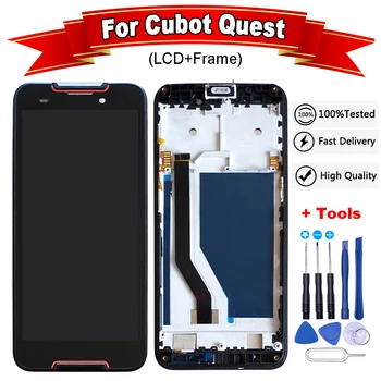 5.5"For Cubot Quest LCD Display and Touch Screen Digitizer Assembly For Cubot Quest Screen With Frame +Free tools
5.5"For Cubot Quest LCD Display and Touch Screen Digitizer Assembly For Cubot Quest Screen With Frame +Free tools