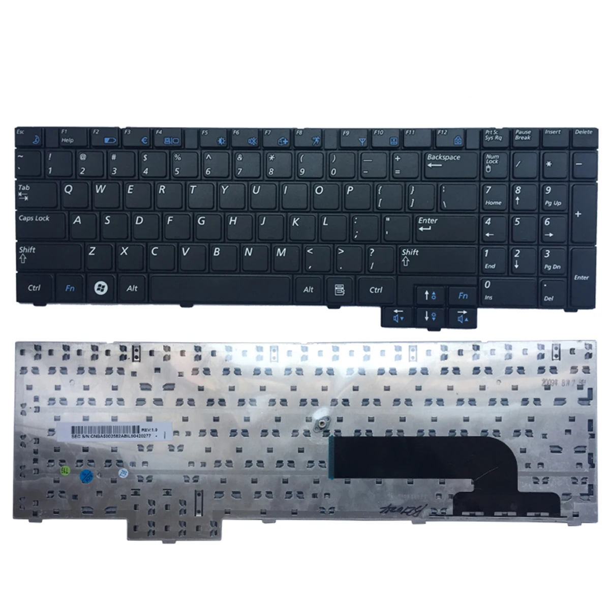 Новая клавиатура US для Samsung X520, X525, X518, черная клавиатура US для ноутбука
Новая клавиатура US для Samsung X520, X525, X518, черная клавиатура US для ноутбука