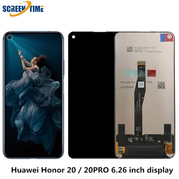 Suitable for Huawei Honor 20 Display Original Honor 20 PRO LCD Touch Digitizer Screen Replacement with Frame YAL- L21 L41 Repair
Suitable for Huawei Honor 20 Display Original Honor 20 PRO LCD Touch Digitizer Screen Replacement with Frame YAL- L21 L41 Repair