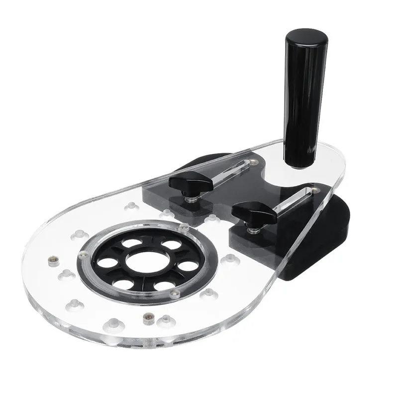 Universal Router Base Power Router Accessories Woodworking Drill Punch Locator Wood Slot Locator
Universal Router Base Power Router Accessories Woodworking Drill Punch Locator Wood Slot Locator