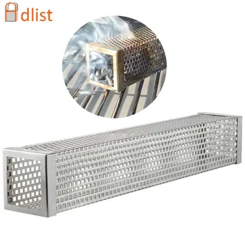 BBQ Grill Smoking Mesh Tube Smoke Generator Stainless Steel Cube Smoker Wood Pellet Kitchen Outdoors Camping Barbecue Tools
BBQ Grill Smoking Mesh Tube Smoke Generator Stainless Steel Cube Smoker Wood Pellet Kitchen Outdoors Camping Barbecue Tools