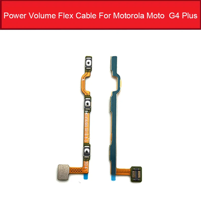 Power & Volume Flex Cable For Moto Motorola G4 PLAY Plus Side Key Button Switch Audio Control Flex Ribbon Repair Replacement
Power & Volume Flex Cable For Moto Motorola G4 PLAY Plus Side Key Button Switch Audio Control Flex Ribbon Repair Replacement