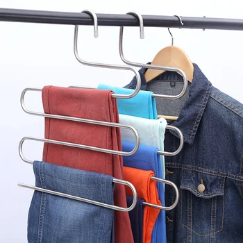 5 Layers MultiFunctional Clothes Hangers Pant Storage Cloth Rack Trousers Hanging Shelf Non-slip Clothing Organizer Storage Rack
5 Layers MultiFunctional Clothes Hangers Pant Storage Cloth Rack Trousers Hanging Shelf Non-slip Clothing Organizer Storage Rack