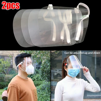 2Pcs Transparent Safety Full Face Shield Clear Glasses Dust-proof Protector Eyes Case Tool Splash-proof Anti-Droplets Mask Hat
2Pcs Transparent Safety Full Face Shield Clear Glasses Dust-proof Protector Eyes Case Tool Splash-proof Anti-Droplets Mask Hat
