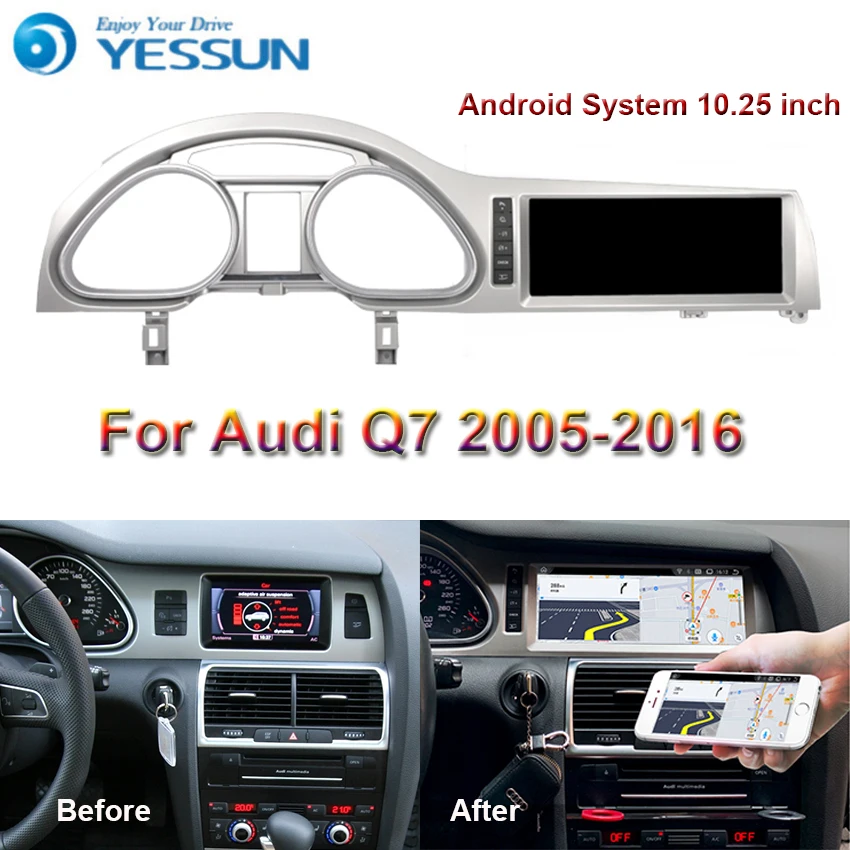 Android Radio Car Multimedia Player For Audi Q7 2005~2016 Stereo GPS Navigation With Bluetooth-compatible | Автомобили и