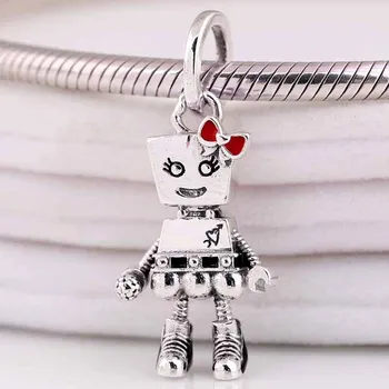 Original Red Enamel Bella Bot Punk Band Pendant Beads Fit 925 Sterling Silver Charm Pandora Bracelet Bangle Diy Jewelry 
Original Red Enamel Bella Bot Punk Band Pendant Beads Fit 925 Sterling Silver Charm Pandora Bracelet Bangle Diy Jewelry