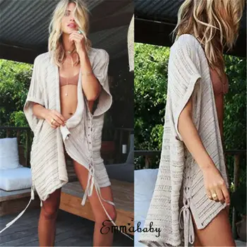 Bikini Cover Up Crochet Swimsuit Beach Dress Women 2019 Summer Ladies Cover-Ups Bathing Suit Beach Wear Tunic
Bikini Cover Up Crochet Swimsuit Beach Dress Women 2019 Summer Ladies Cover-Ups Bathing Suit Beach Wear Tunic