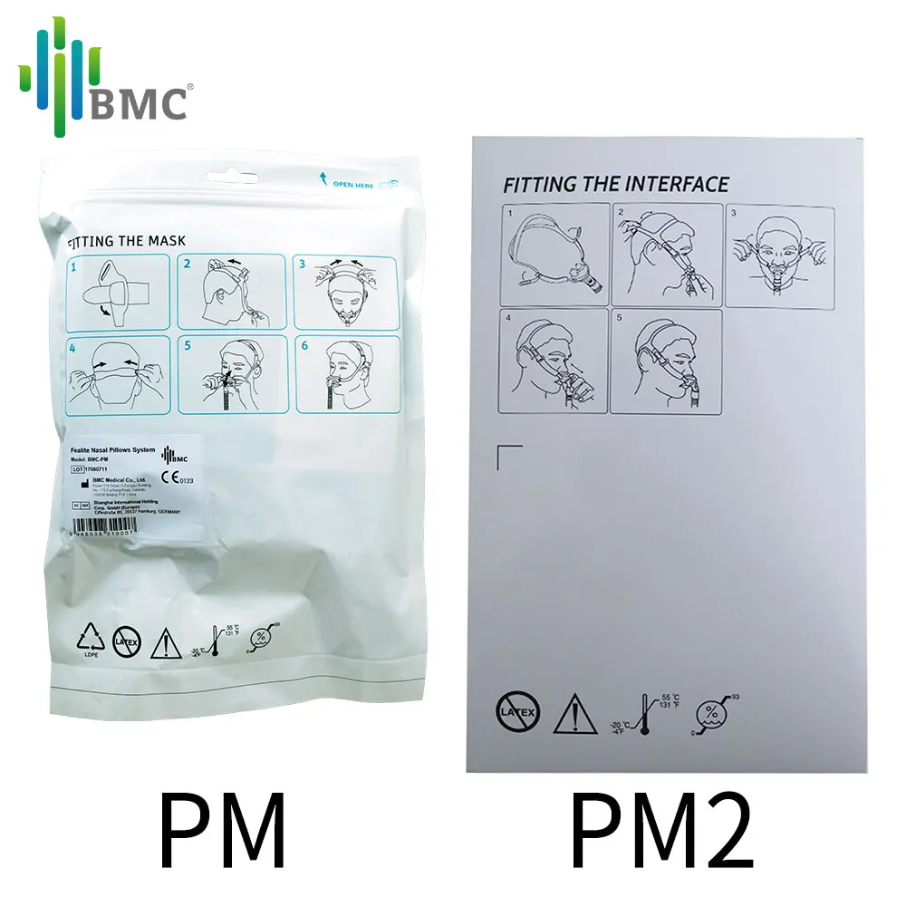 BMC WNP/P2 НАЗАЛЬНЫЕ подушечки маска светильник лая для сна медицинских машин CPAP