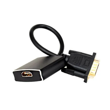 VGA to HDMI Adapter Cable 1080P HD Audio Video Converter For Computer Monitor Projector
VGA to HDMI Adapter Cable 1080P HD Audio Video Converter For Computer Monitor Projector