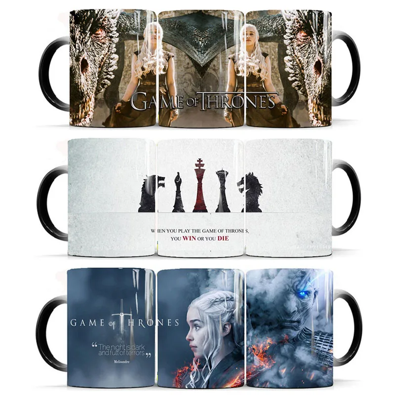 New 1Pcs 350mL Game Of Thrones Mugs Tribal Totem Mug Color Changing Magic Mugs Cup Tea Coffee Mug Cup for Friend Children Gifts
New 1Pcs 350mL Game Of Thrones Mugs Tribal Totem Mug Color Changing Magic Mugs Cup Tea Coffee Mug Cup for Friend Children Gifts