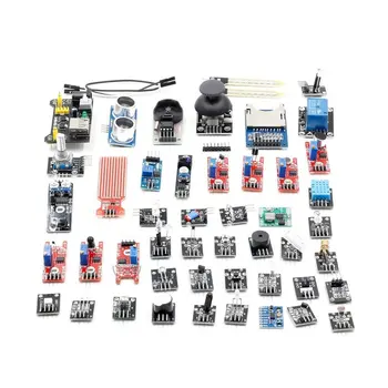 45 Kinds Of Sensor Kit 45 In 1 Kit For Arduino Rugged And Durable Metal Sensor Kit With Long Service Life
45 Kinds Of Sensor Kit 45 In 1 Kit For Arduino Rugged And Durable Metal Sensor Kit With Long Service Life