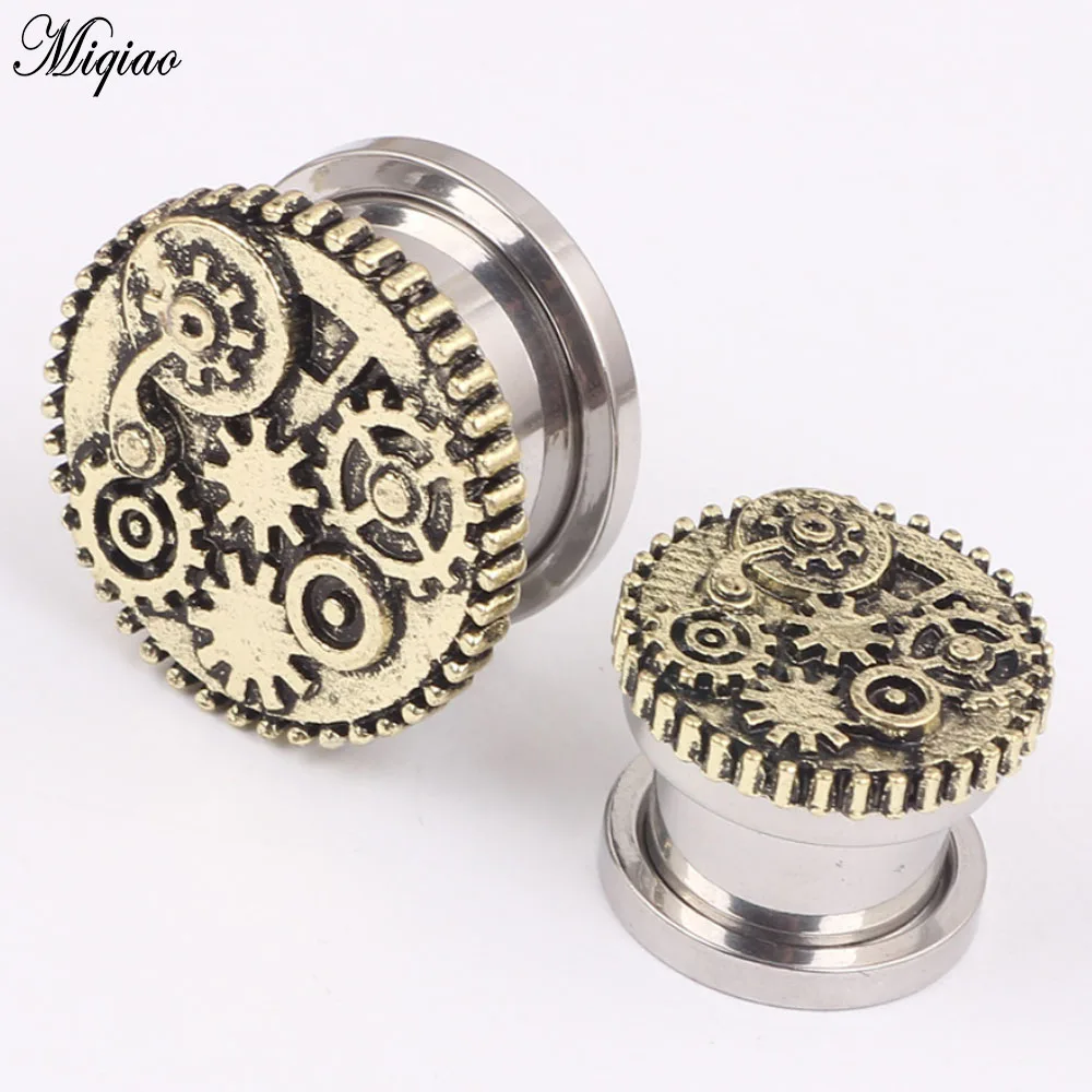 Miqiao 2pcs Hot Sale Retro Stainless Steel Gear Ear Expansion 4mm-25mm Exquisite Body Piercing Earrings
Miqiao 2pcs Hot Sale Retro Stainless Steel Gear Ear Expansion 4mm-25mm Exquisite Body Piercing Earrings