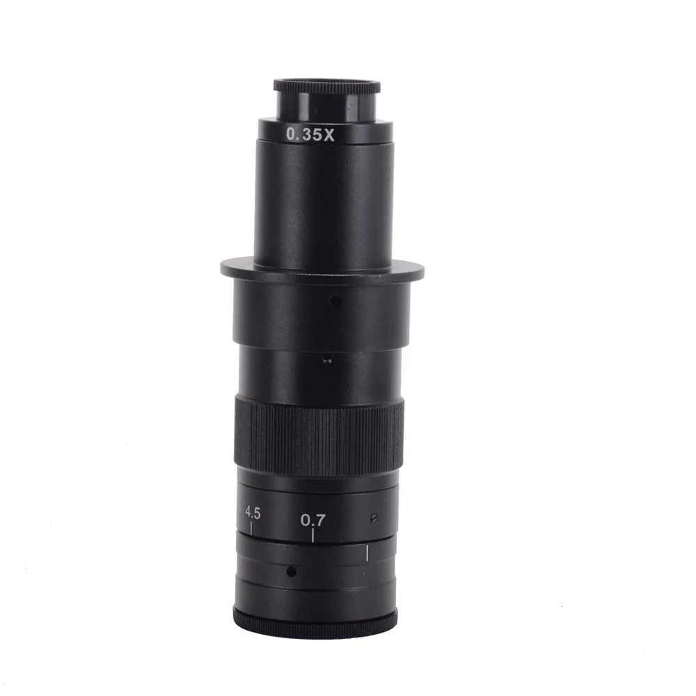 C-mounting 10X-120X 180X 300X Zoom Lens 25mm Interface Diameter for CCD CMOS Industrial Video Microscope Cameras
C-mounting 10X-120X 180X 300X Zoom Lens 25mm Interface Diameter for CCD CMOS Industrial Video Microscope Cameras