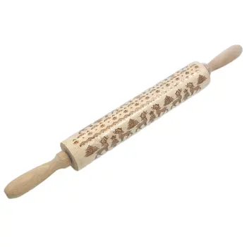 Christmas Embossing Rolling Pin Baking Cookies Noodle Biscuit Fondant Cake Dough Engraved Roller Reindeer Snowflake
Christmas Embossing Rolling Pin Baking Cookies Noodle Biscuit Fondant Cake Dough Engraved Roller Reindeer Snowflake