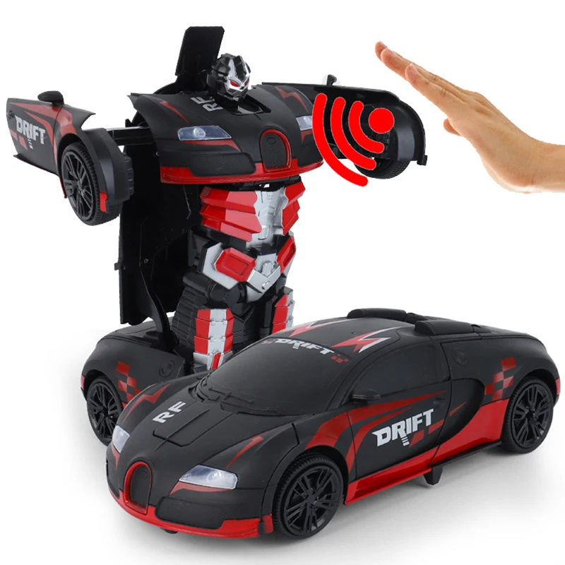 RC Car 2.4Ghz Gesture Induction Electric Transformation Robot Sports Car Drift Deformation Remote Control Cars Toy for Boys A28
RC Car 2.4Ghz Gesture Induction Electric Transformation Robot Sports Car Drift Deformation Remote Control Cars Toy for Boys A28