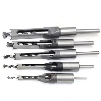 6.4/8/9.5/12.7mm Square Hole Mortiser Drill Bit Mortising Chisel Drill for DIY Woodworking Electric Drill Tool
6.4/8/9.5/12.7mm Square Hole Mortiser Drill Bit Mortising Chisel Drill for DIY Woodworking Electric Drill Tool