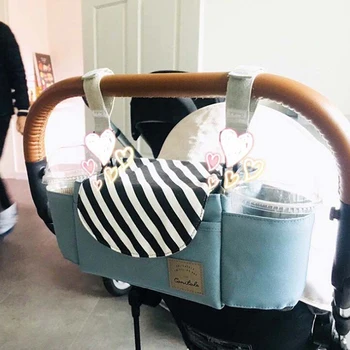 New Large Capacity Baby Stroller Hanging Bag Multi-function Diaper Nappy Milk Bottle Storage Bag Trolley Mummy Accessory Bags
New Large Capacity Baby Stroller Hanging Bag Multi-function Diaper Nappy Milk Bottle Storage Bag Trolley Mummy Accessory Bags