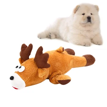 1pc Toy Bite Resistance Stuffed Cartoon Plush Christmas Toy for Pets Puppy Animal Dog 
1pc Toy Bite Resistance Stuffed Cartoon Plush Christmas Toy for Pets Puppy Animal Dog