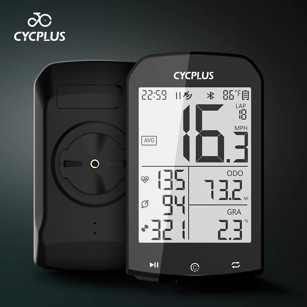CYCPLUS M1 GPS Bike Computer Wireless Cycling Speedometer BLE 4.0 ANT+ Waterproof Odometer Bicycle Accessories
CYCPLUS M1 GPS Bike Computer Wireless Cycling Speedometer BLE 4.0 ANT+ Waterproof Odometer Bicycle Accessories