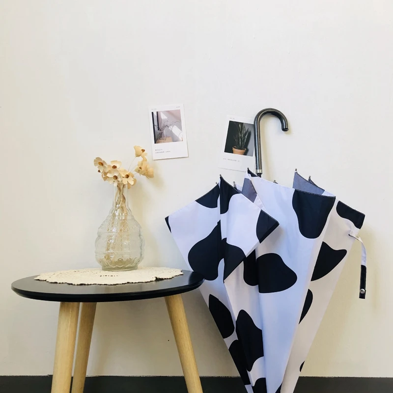 Fashion Cow Pattern Creative Sun Umbrella For Women Rain Or Portable Automatic Sun Umbrella Anti UV Outdoor Travel Sombrinha
Fashion Cow Pattern Creative Sun Umbrella For Women Rain Or Portable Automatic Sun Umbrella Anti UV Outdoor Travel Sombrinha