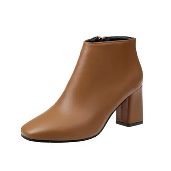 Chic Summer Women Shoes Retro High Heel Ankle Boots Square Toe Female PU Block Casual Botas Mujer Booties Feminina Plus Size 41
Chic Summer Women Shoes Retro High Heel Ankle Boots Square Toe Female PU Block Casual Botas Mujer Booties Feminina Plus Size 41