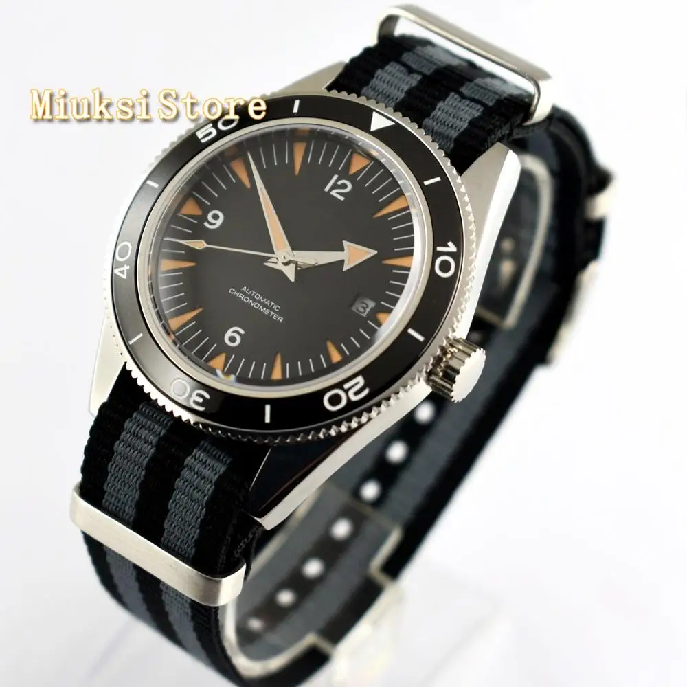 41mm Corguet black sterile dial luminous ceramic bezel Automatic mens Watch Luxury Brand Top Mechanical Watches
41mm Corguet black sterile dial luminous ceramic bezel Automatic mens Watch Luxury Brand Top Mechanical Watches
