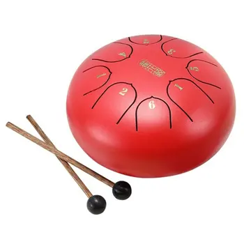 Hand Drumming Sanskrit Tone Empty Drum 6 inch 8 Tone Titanium steel Ethereal drum Sound Hand Dish Instrument
Hand Drumming Sanskrit Tone Empty Drum 6 inch 8 Tone Titanium steel Ethereal drum Sound Hand Dish Instrument