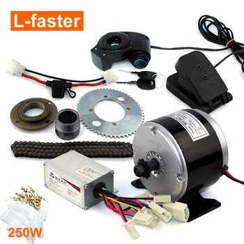 24V 250W Electric Mini Kart Engine With 25H Chain And 55 Teeth Chain Wheel Electric Scooter Motor Use Gas Pedal
24V 250W Electric Mini Kart Engine With 25H Chain And 55 Teeth Chain Wheel Electric Scooter Motor Use Gas Pedal