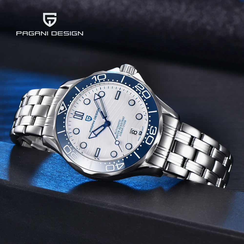 PAGANI DESIGN Mens Watches 2023 Top Brand Luxury NH35 Men Mechanical Wristwatch Automatic Watch For Men 200M Waterproof Ceramic
PAGANI DESIGN Mens Watches 2023 Top Brand Luxury NH35 Men Mechanical Wristwatch Automatic Watch For Men 200M Waterproof Ceramic