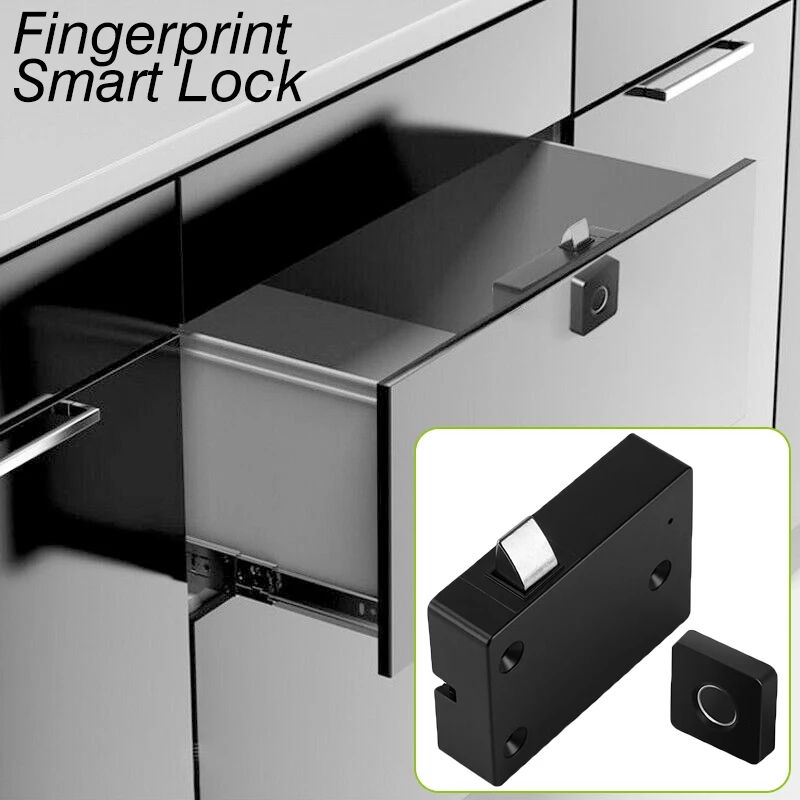 Automatic Electronic Intelligent Fingerprint Drawer Cabinet Lock Clothes Storage
Automatic Electronic Intelligent Fingerprint Drawer Cabinet Lock Clothes Storage