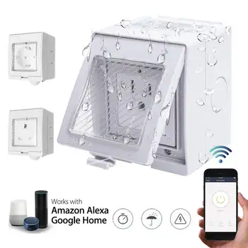 US/UK Plug Outdoor Waterproof Smart WiFi Power Socket Outlet 10A Remote Control Timer Switch For Alexa Google Home
US/UK Plug Outdoor Waterproof Smart WiFi Power Socket Outlet 10A Remote Control Timer Switch For Alexa Google Home