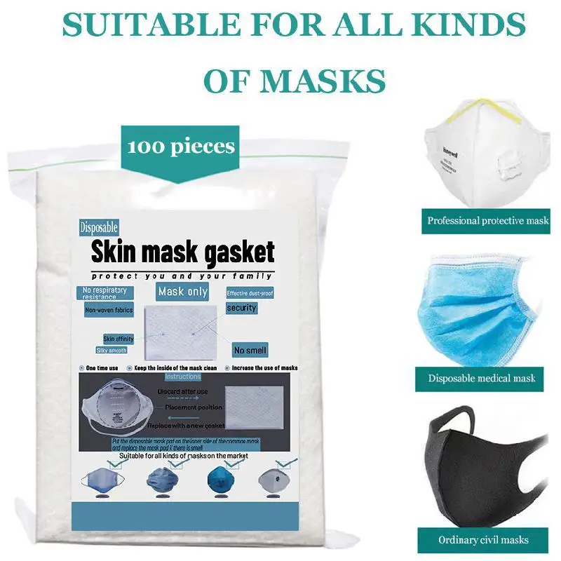 100pcs Disposable Filter Pad for Kids Adult Face Mouth Mask Respirator PM25 Suitable for N95 KN95 KF94 ffp3 2 1 Protective Masks
100pcs Disposable Filter Pad for Kids Adult Face Mouth Mask Respirator PM25 Suitable for N95 KN95 KF94 ffp3 2 1 Protective Masks