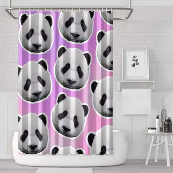 Giant Panda Shower Curtain Set Fashion Water Resistant for Bathroom,Printing Bath Curtains
Giant Panda Shower Curtain Set Fashion Water Resistant for Bathroom,Printing Bath Curtains