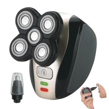 5 in 1 Men Multifunction USB Rechargeable Electric Shaver Private Care Five Floating Heads Razors Cleaning Brush Gentle Shaving 
5 in 1 Men Multifunction USB Rechargeable Electric Shaver Private Care Five Floating Heads Razors Cleaning Brush Gentle Shaving
