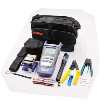 Factory price fiber optic tool kits FC-6S cleaver -70+3dB power meter 
Factory price fiber optic tool kits FC-6S cleaver -70+3dB power meter