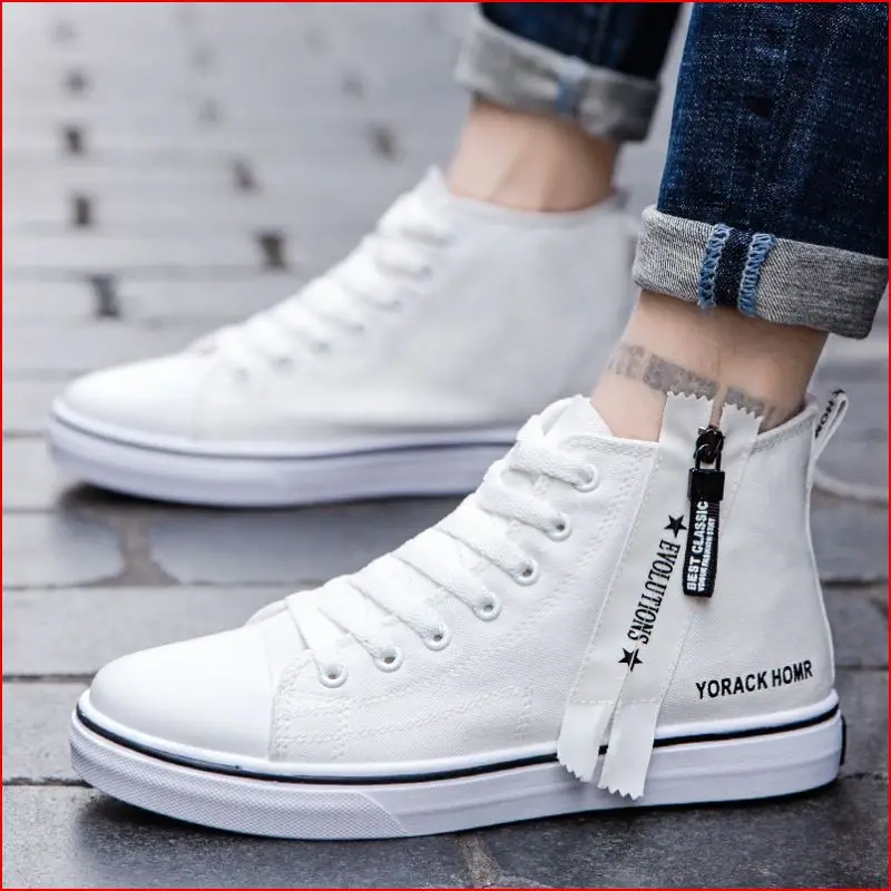 2019 New Arrival Canvas Men Casual Shoes High-top Comfortable Unisex Shoes Fashion Outdoor Female Students High Quality Sneakers
2019 New Arrival Canvas Men Casual Shoes High-top Comfortable Unisex Shoes Fashion Outdoor Female Students High Quality Sneakers