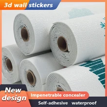2.8m DIY 3D Wallpaper Moisture-proof 3D Wall Stickers Waterproof Self-Adhesive Wallpaper Living Room Kitchen Home Decoration
2.8m DIY 3D Wallpaper Moisture-proof 3D Wall Stickers Waterproof Self-Adhesive Wallpaper Living Room Kitchen Home Decoration