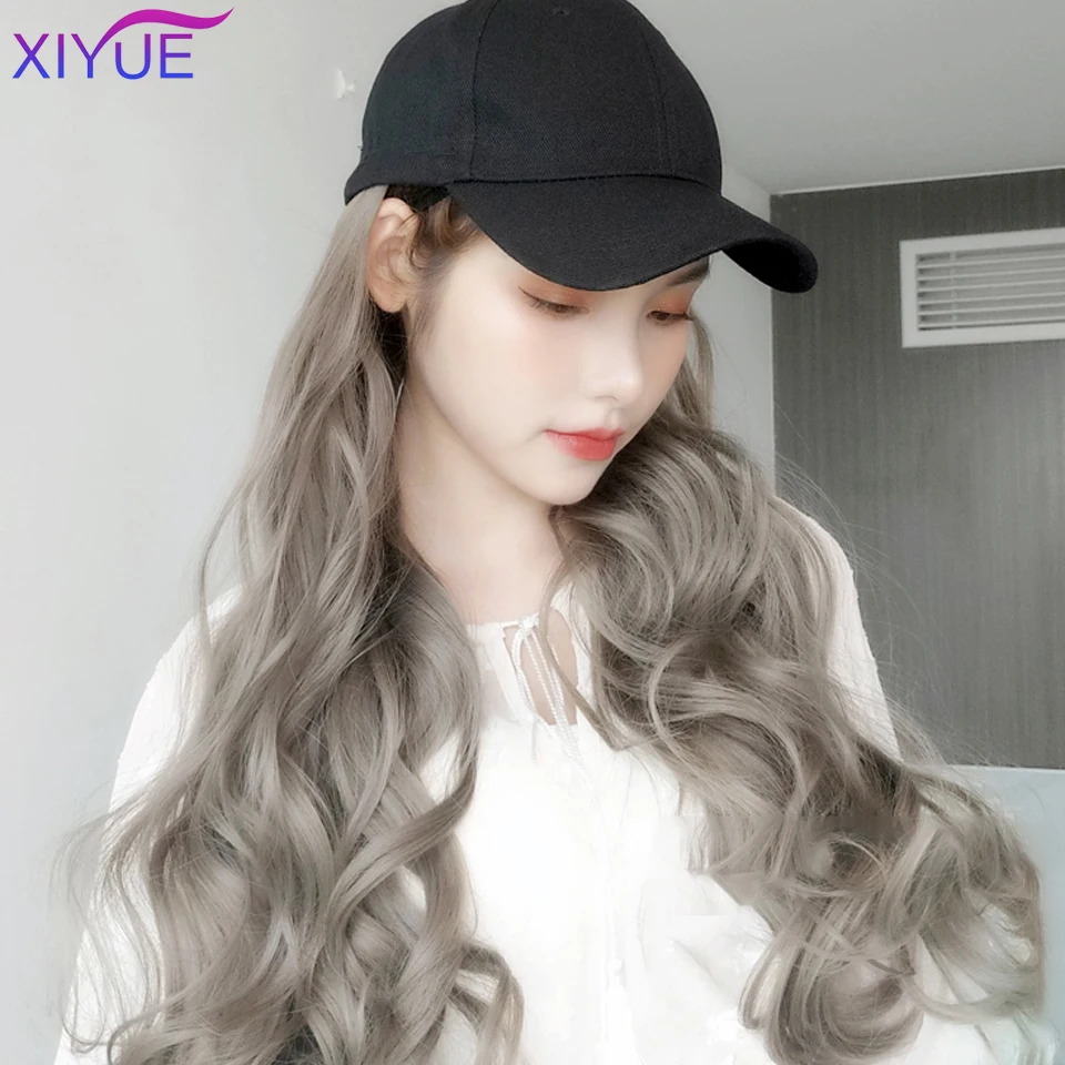 Girls Long Straight Synthetic Baseball Cap Wigs Hair Brown Wavy Wig Extensions Naturally Connect Pieces Hat Wig Adjustable Size
Girls Long Straight Synthetic Baseball Cap Wigs Hair Brown Wavy Wig Extensions Naturally Connect Pieces Hat Wig Adjustable Size