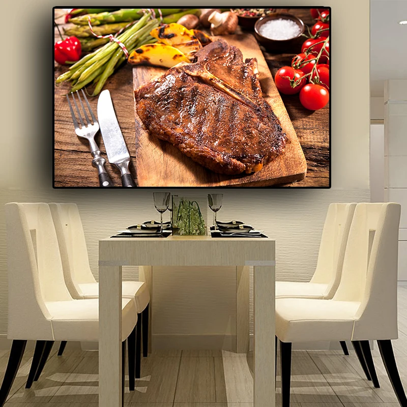 Vegetable Meat Knife and Fork Kitchen Canvas Painting Cuadros Scandinavian Posters and Prints Wall Art Food Picture Living Room
Vegetable Meat Knife and Fork Kitchen Canvas Painting Cuadros Scandinavian Posters and Prints Wall Art Food Picture Living Room