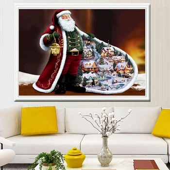 Diy 5d Diamond Painting Embroidery Christmas Santa Claus Pattern Home Wall Decoration
Diy 5d Diamond Painting Embroidery Christmas Santa Claus Pattern Home Wall Decoration