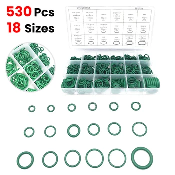 530Pcs Assorted Car HNBR A/C System R134a Air Conditioning Rubber O Ring Seals Car Accessories
530Pcs Assorted Car HNBR A/C System R134a Air Conditioning Rubber O Ring Seals Car Accessories