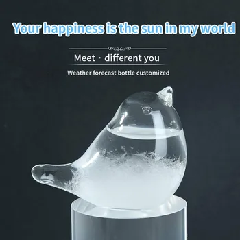 30ml Transparent Droplet Storm Glass Water Drop Weather Storm Forecast Predictor Monitor Bottle Home Decor Home Barometer#YL10
30ml Transparent Droplet Storm Glass Water Drop Weather Storm Forecast Predictor Monitor Bottle Home Decor Home Barometer#YL10