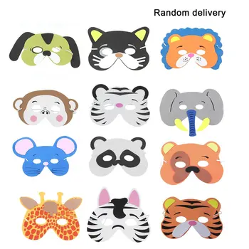 Hot ! 12PCS/Set EVA Children Masks Upper Half Face Cartoon Animal Supplies for Children Kids Birthday Party (Pattern Random) Toy
Hot ! 12PCS/Set EVA Children Masks Upper Half Face Cartoon Animal Supplies for Children Kids Birthday Party (Pattern Random) Toy
