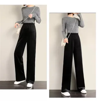 Wide Leg Pants Women's Spring Summer Black Loose Casual High Waist Pant Trousers Straight Pants Female
Wide Leg Pants Women's Spring Summer Black Loose Casual High Waist Pant Trousers Straight Pants Female