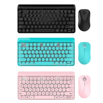 Cute Wireless 2.4G Keyboard Mouse Set Punk Stylish Wireless Color Keyboard Mouse
Cute Wireless 2.4G Keyboard Mouse Set Punk Stylish Wireless Color Keyboard Mouse